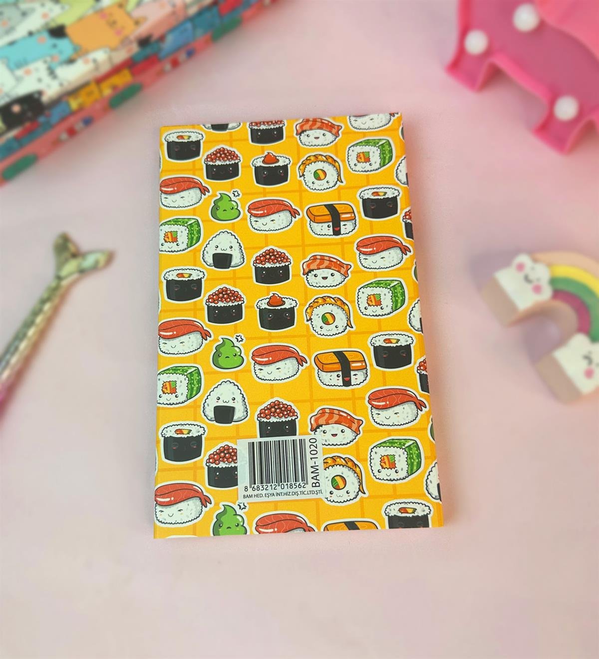 Sushi Tasarımlı Zarf DefftergiftmodaBAM-1020-4