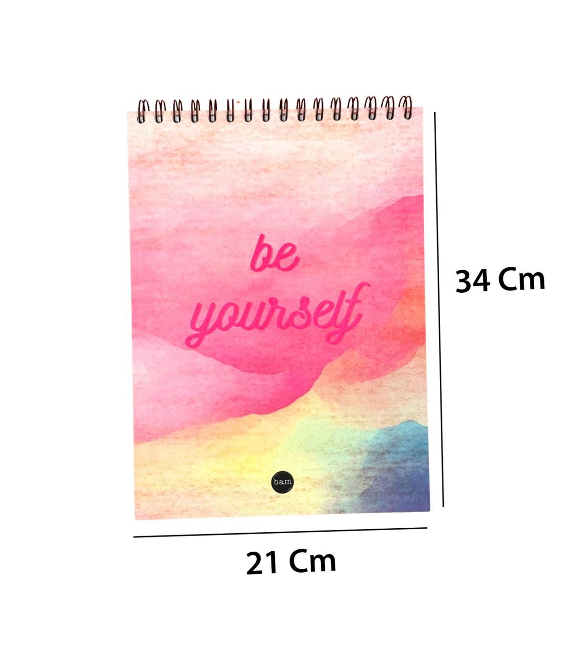 30x21Cm A4 Sketch Book - Eskiz Defteri - 270 Gr - 34 YaprakgiftmodaBAM-1049