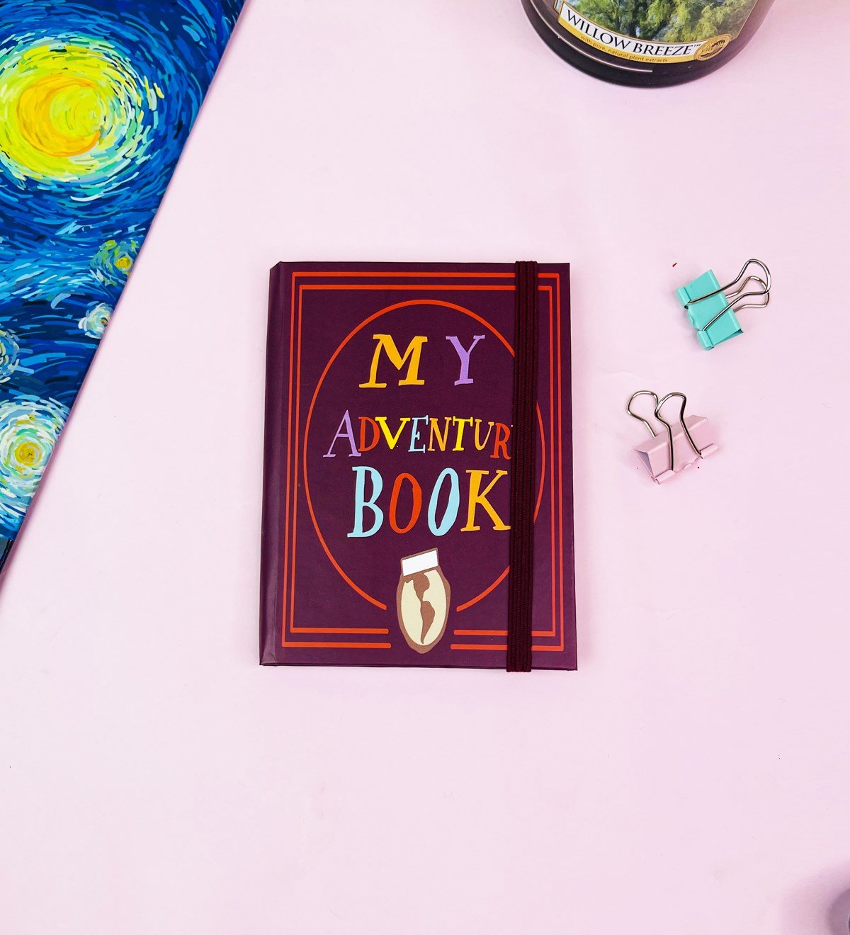 My Adventure Book Tasarımlı Sert Kapaklı Mini DeftergiftmodaGmd100524