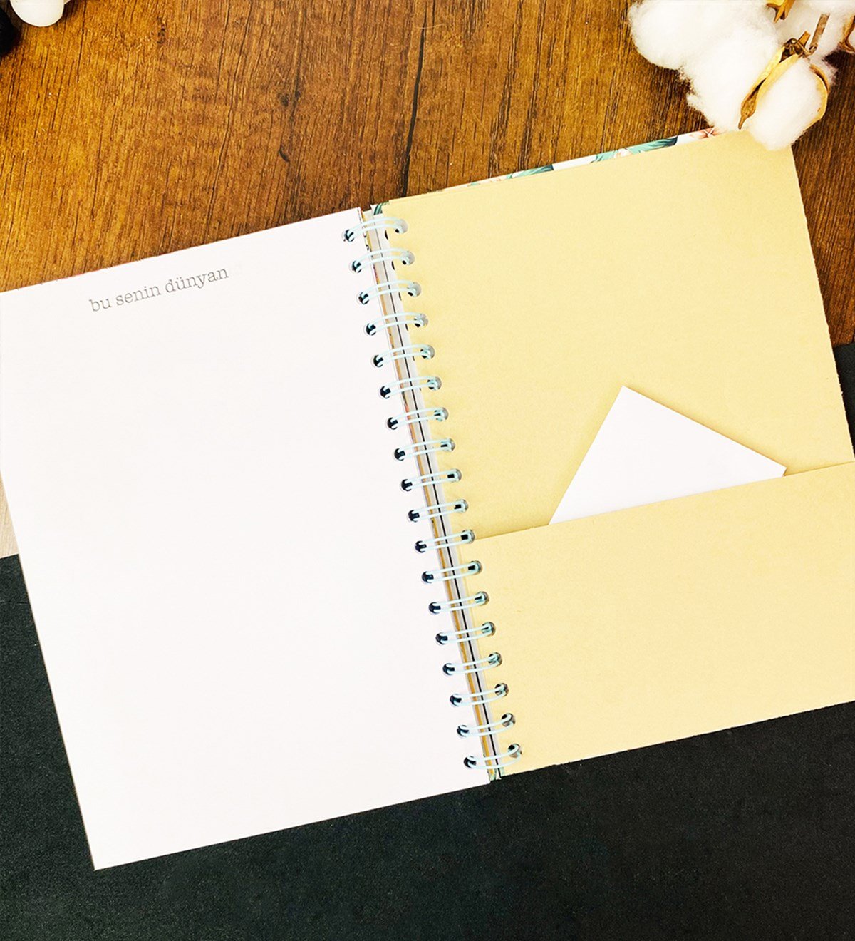 Unutmayın Ki Bana Hiçbir Şey Olmaz Tasarımlı Konuşan AjandagiftmodaGMD-2343-2	