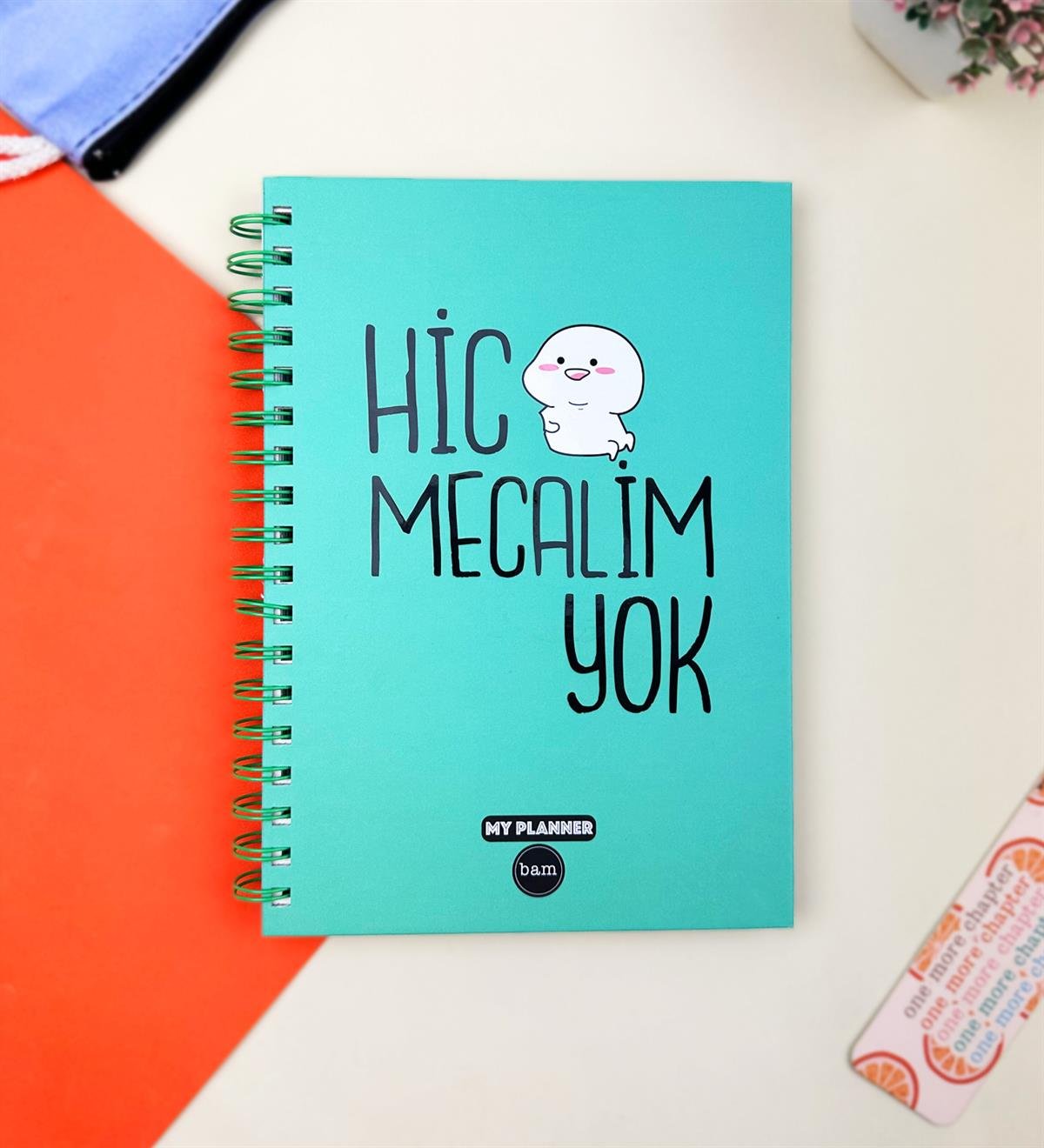 Hiç Mecaim Yok Tasarımlı Konuşan Ajanda giftmodaBam-1156