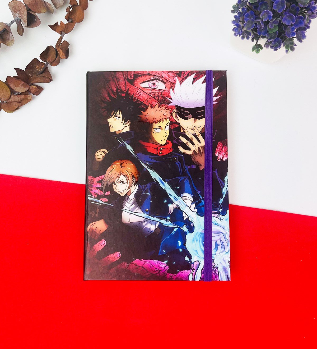 Jinjutsu Kaisen 2 Anime Tasarımlı Lastikli DeftergiftmodaGmd100231