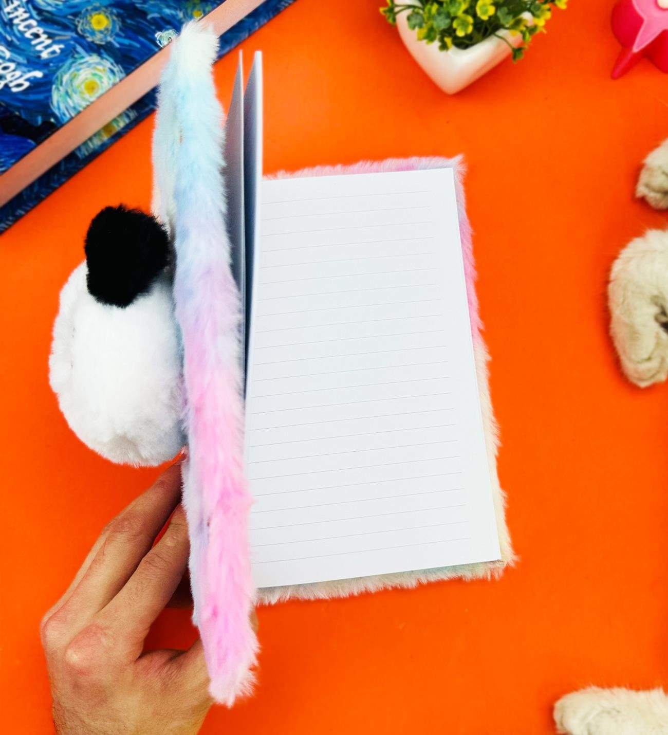 Sevimli Meyve Kabartmalı Peluş DeftergiftmodaBM-1079	