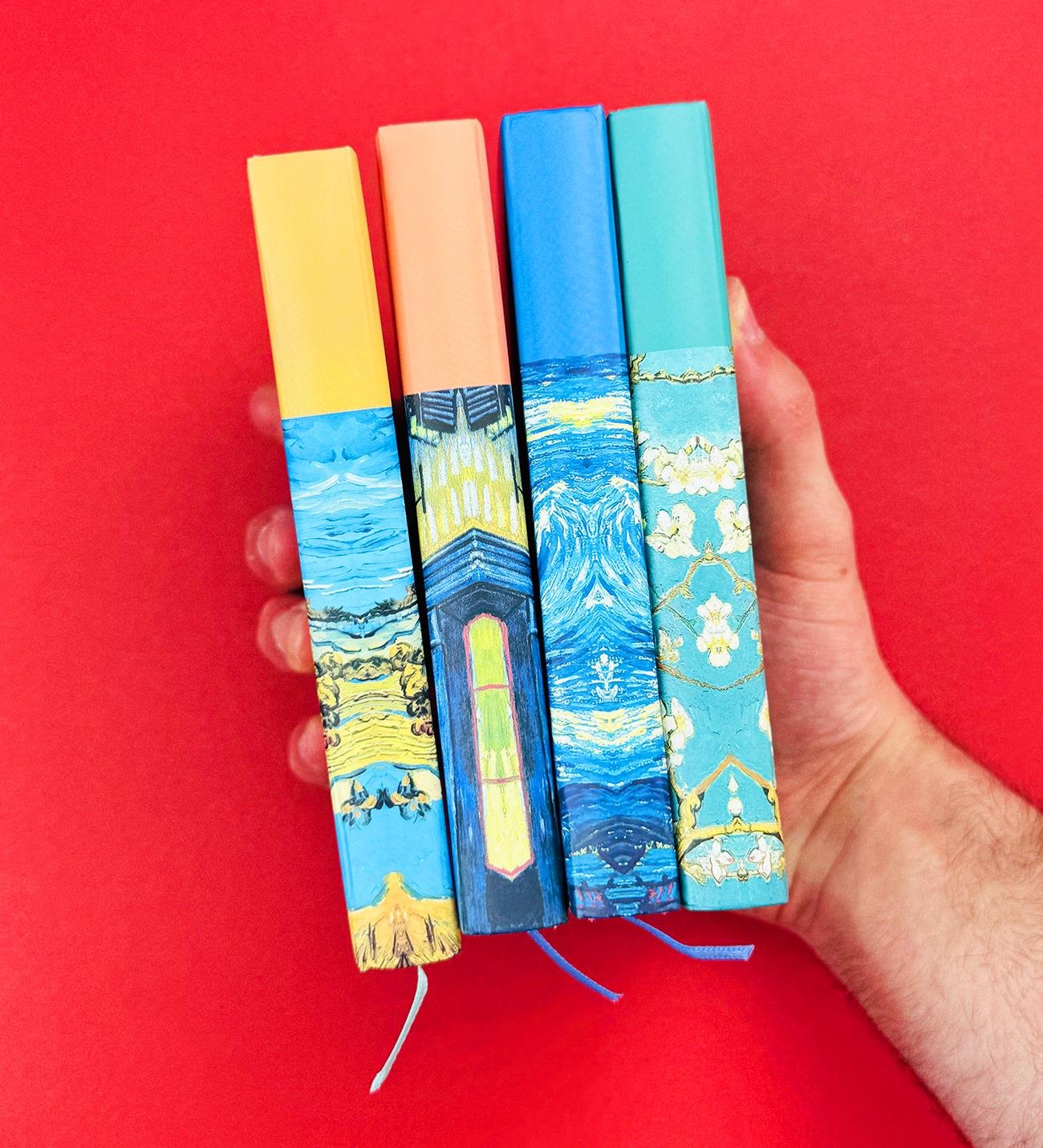 Van Gogh Tasarımlı Mıknatıs Kapaklı Defter  BM-1203giftmodaBM-1203