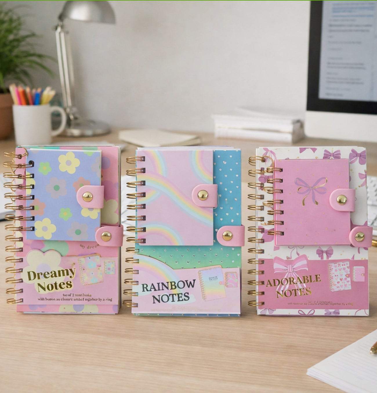 BAM 2323 A5 ÇİZGİLİ DEFTER A7 DEFTER SETİ X4giftmodaBM-2322