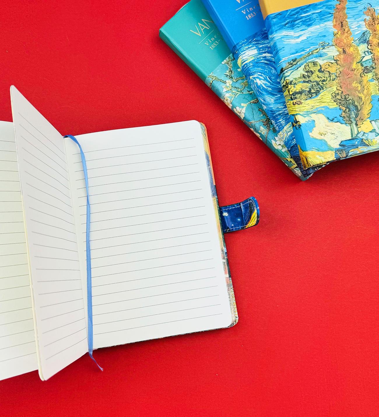 Van Gogh Tasarımlı Mıknatıs Kapaklı Defter BM-1211giftmodaBM-1211