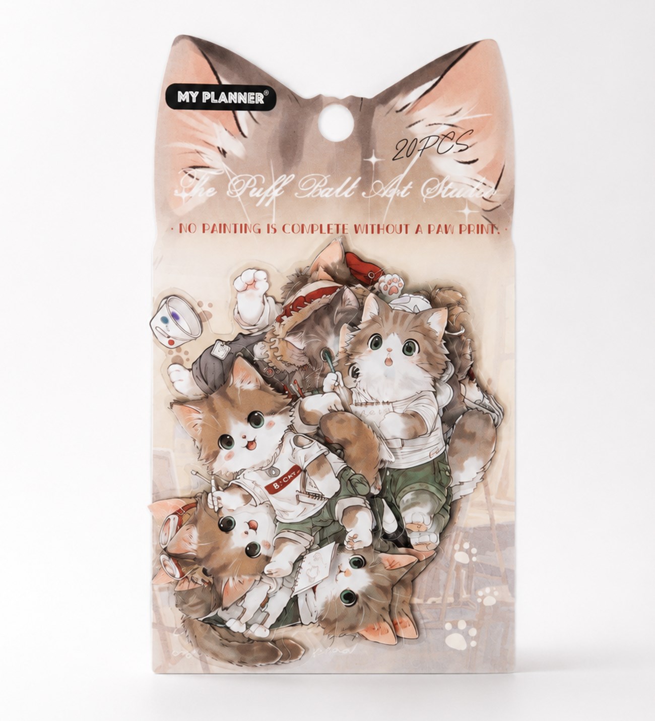 Kedi Sticker 20 SayfagiftmodaBM-2585