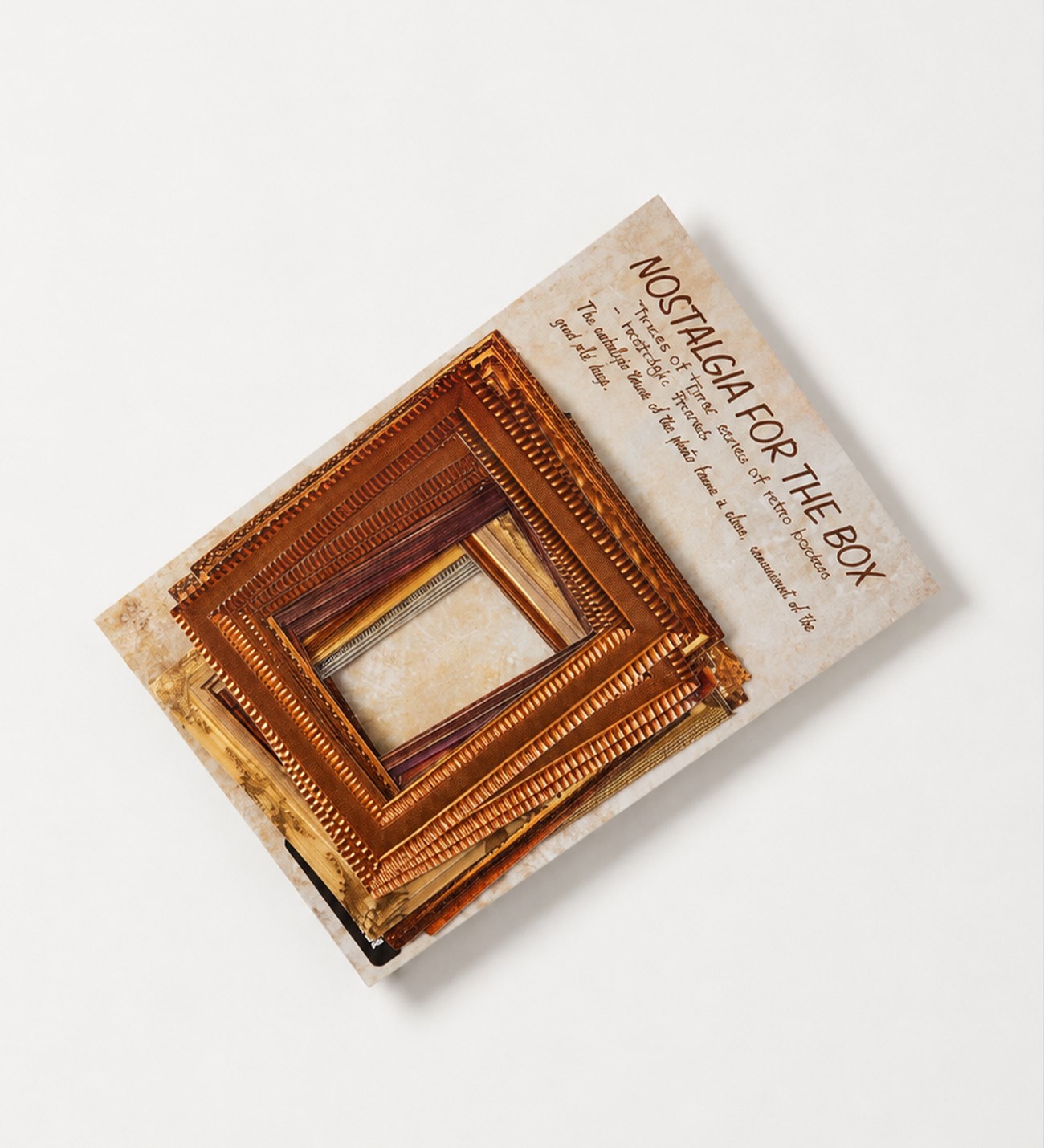 Nostaljik Çerçeve Scrapbook Süsleme Kağıt SetigiftmodaBM-2594