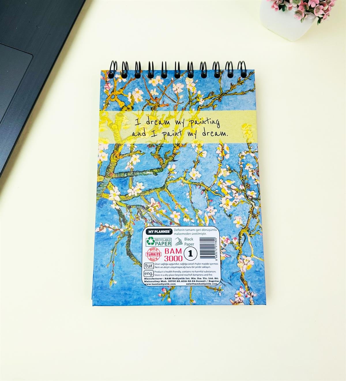 21x14Cm Üstten Spiralli Sketch Book - Eskiz Defteri - Siyah Sayfa - 260 Gr - 56 YaprakgiftmodaBam-3000-4-Tarot-Ay-Güeneş