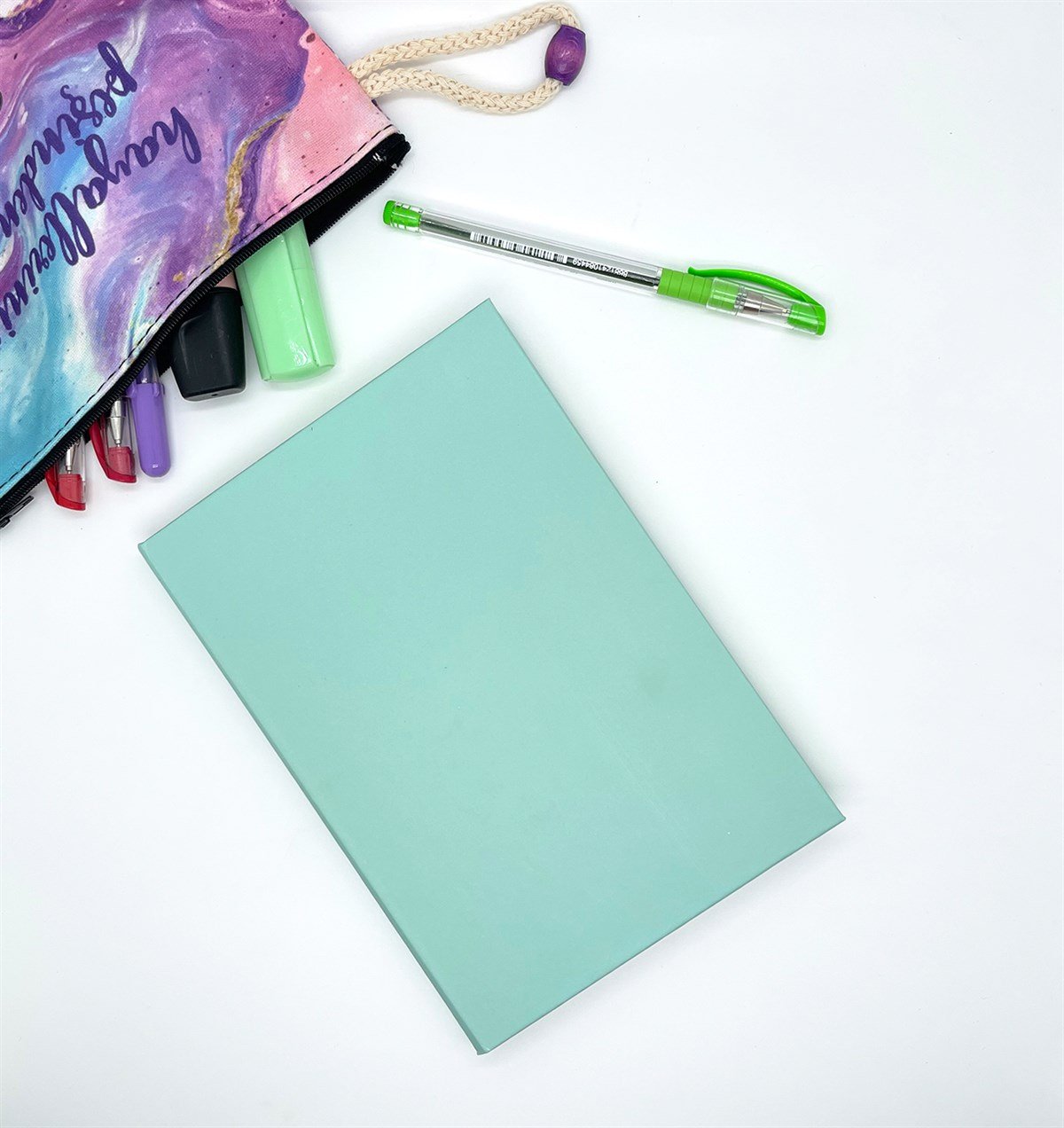 Düz Somon Rengi Tasarımlı Lastikli Defter	giftmodaGmd100116