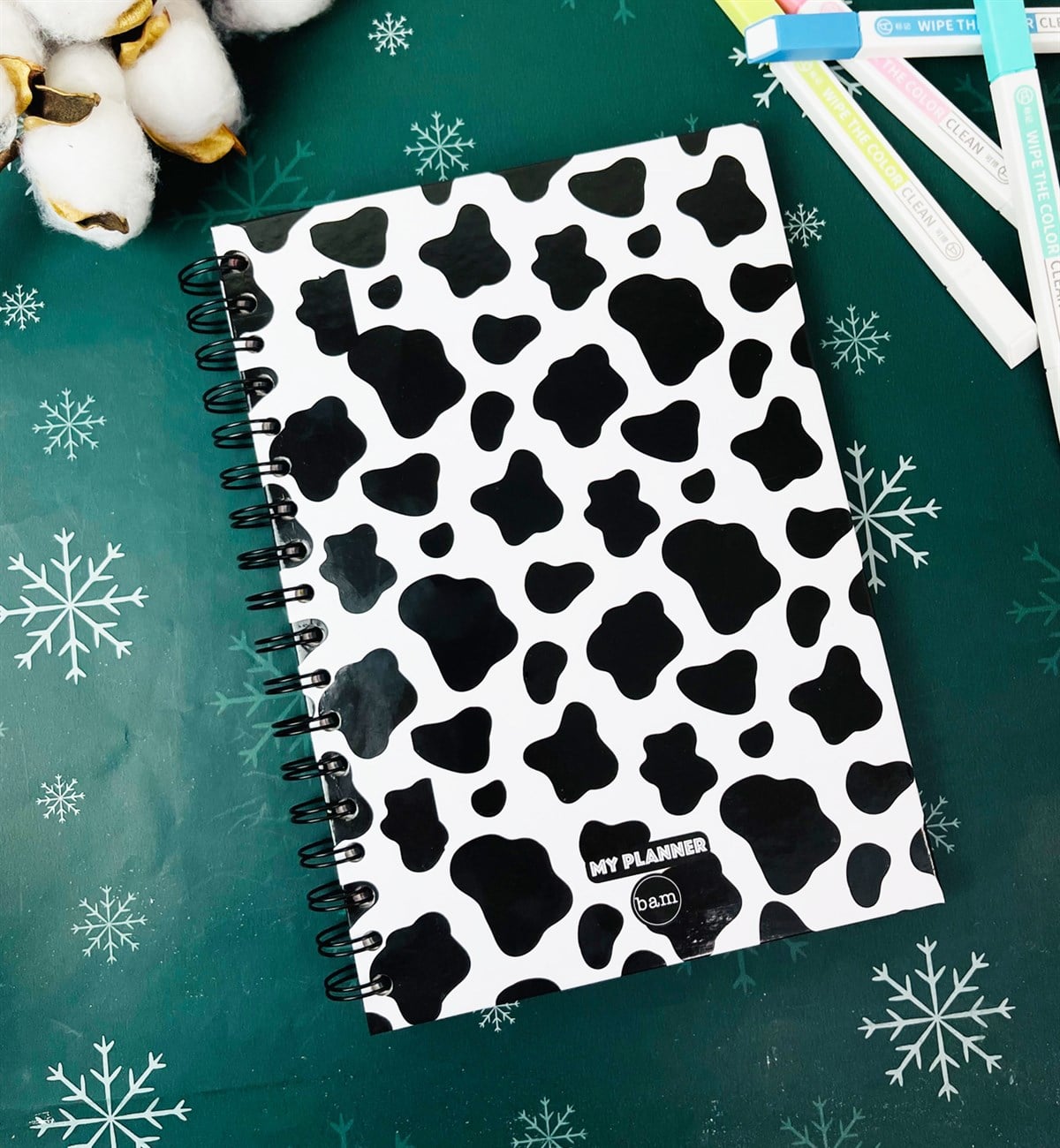 İnek Tasarımlı Konuşan AjandagiftmodaGmd100033