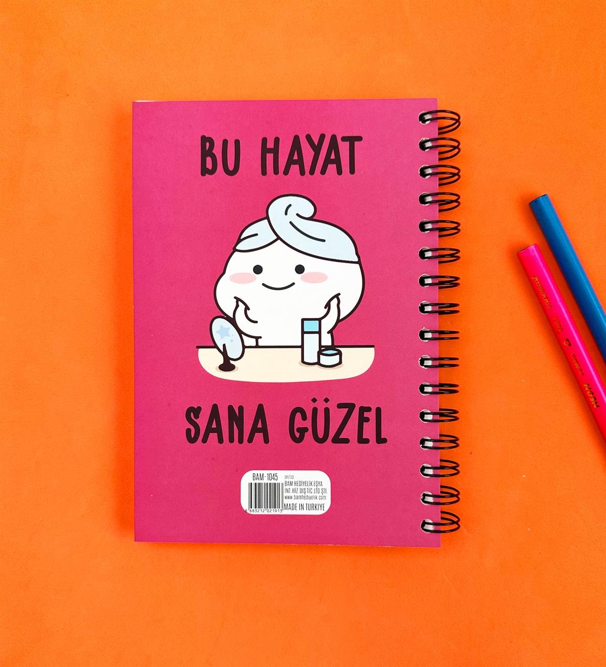 21x14Cm A5 Sketch Book - Eskiz Defteri - 36 YaprakgiftmodaBAM-1045