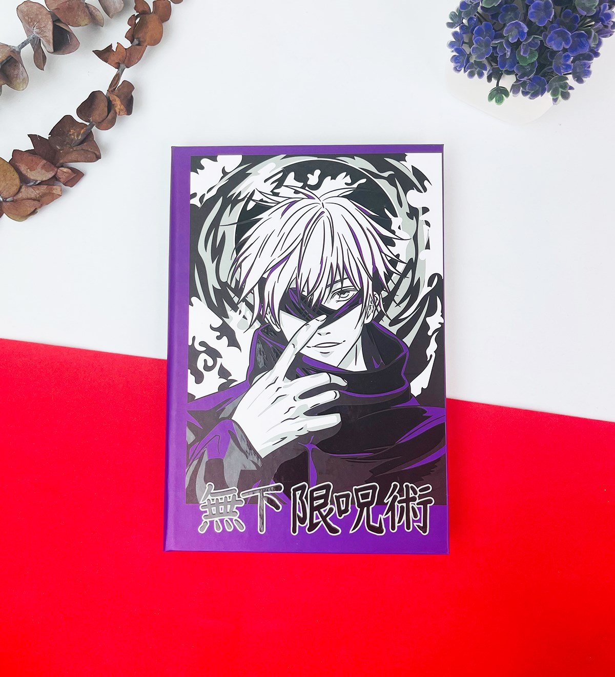 Satoru Gojo Anime Tasarımlı Lastikli DeftergiftmodaGmd100241