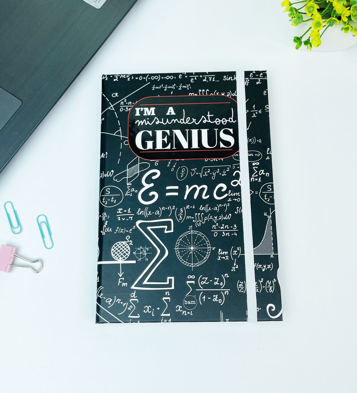 Yanlış Anlaşılan Dahiyim Tasarımlı Lastikli DeftergiftmodaGmd100450