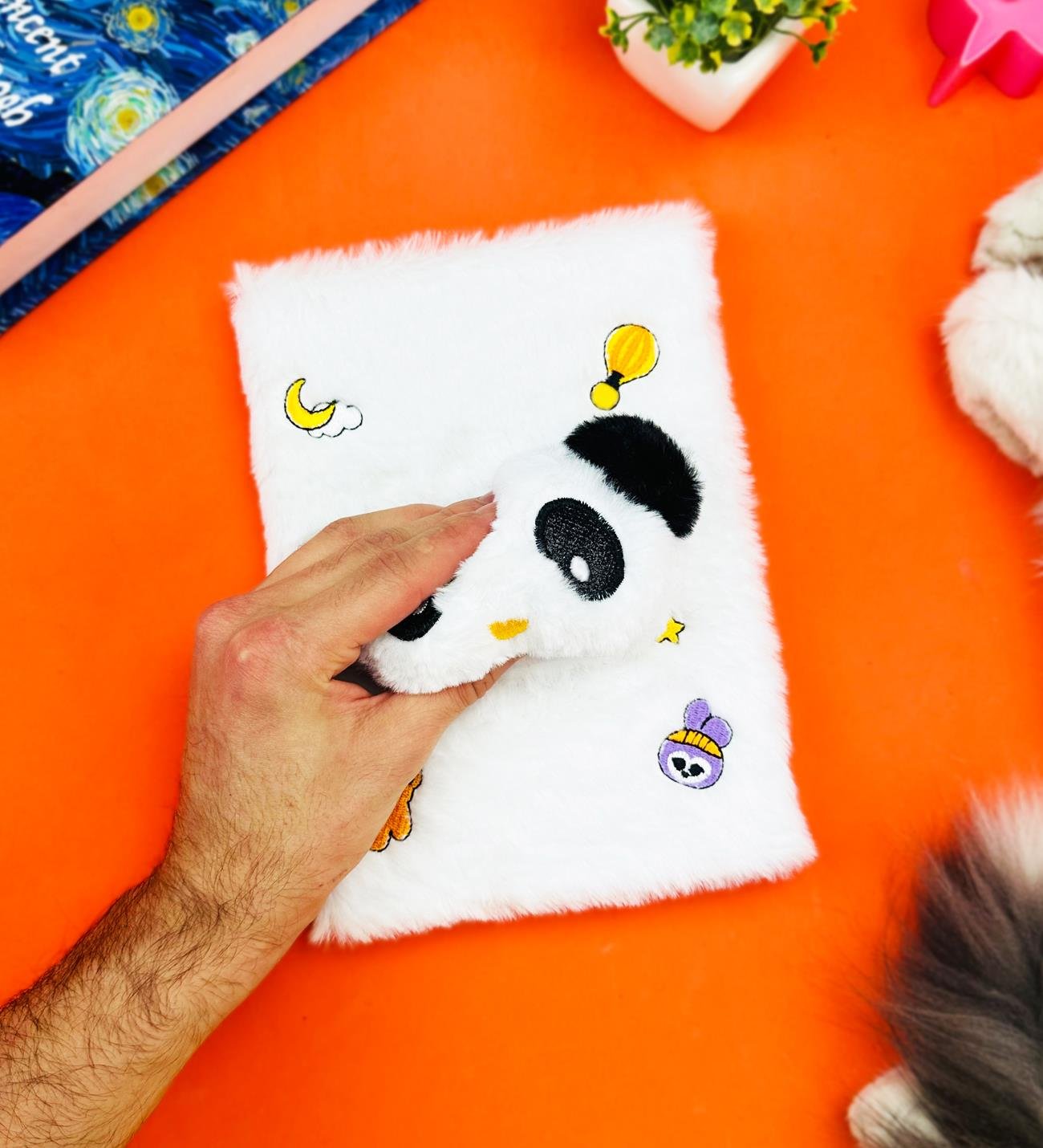 Sevimli Meyve Kabartmalı Peluş DeftergiftmodaBM-1079	