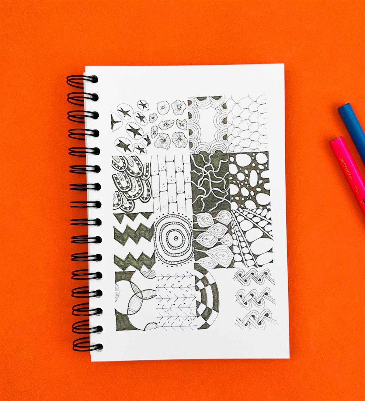 21x14Cm A5 Sketch Book - Eskiz Defteri - 36 YaprakgiftmodaBAM-1041