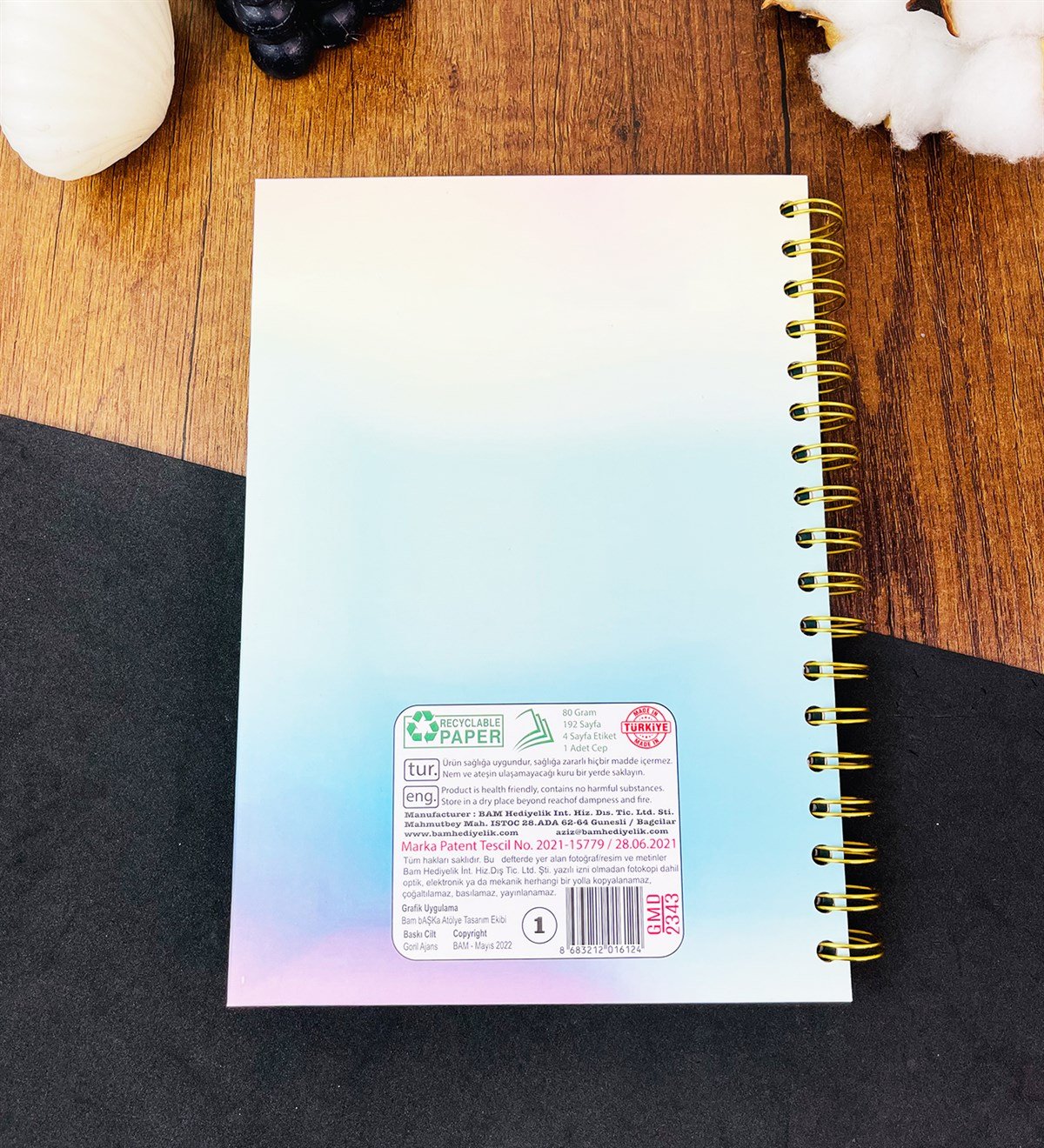 My Planner Tasarımlı Konuşan AjandagiftmodaGmd100609