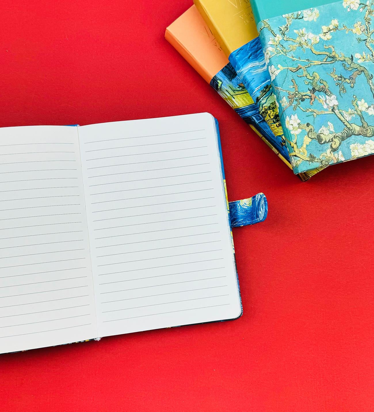 Van Gogh Tasarımlı Mıknatıs Kapaklı Defter BM-1211giftmodaBM-1211