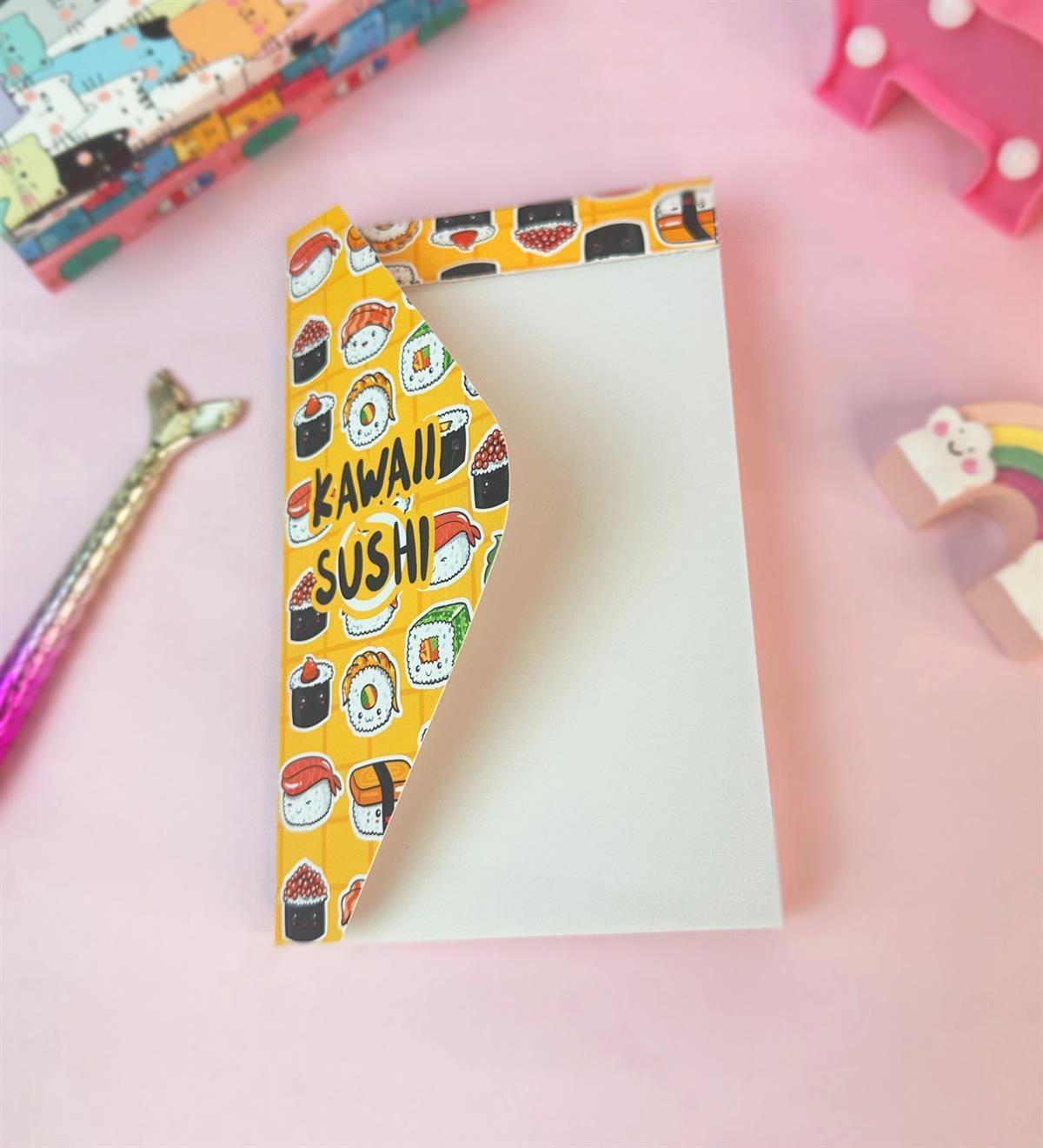 Sushi Tasarımlı Zarf DefftergiftmodaBAM-1020-4