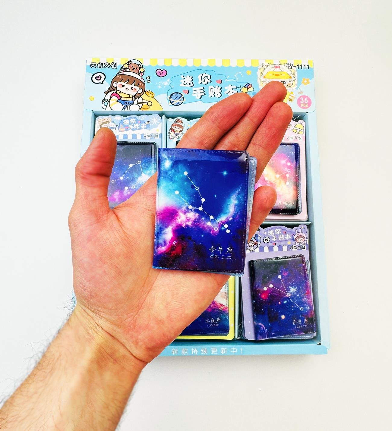 3'lü Mini Space Cep DefterigiftmodaBM-1029-1