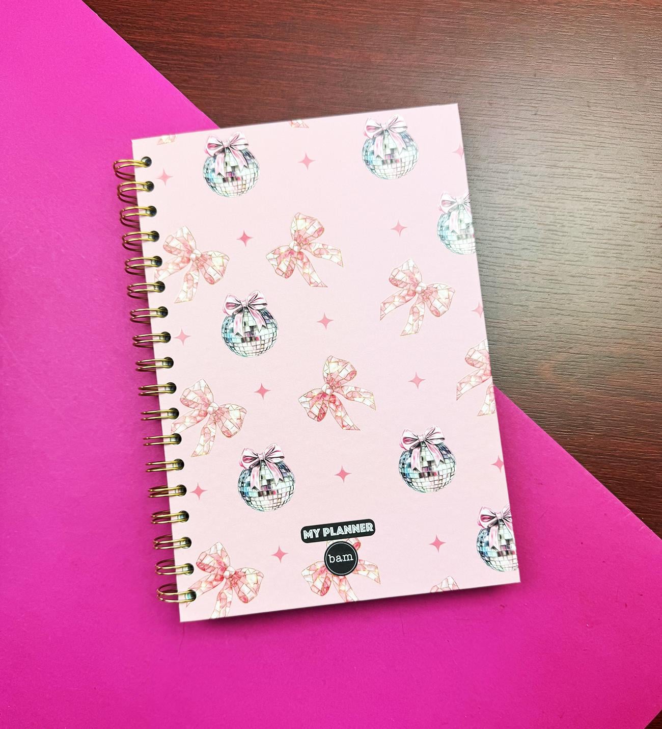 Fiyonk Disko Topu Tasarımlı Konuşan AjandagiftmodaBM-1588