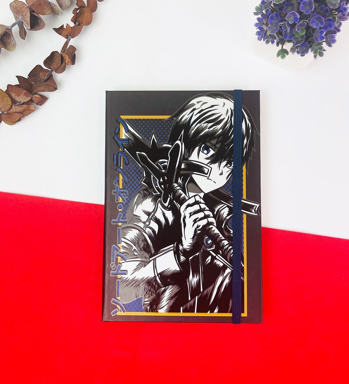 Kazuto Kirigaya Anime Tasarımlı Lastikli DeftergiftmodaGmd100240