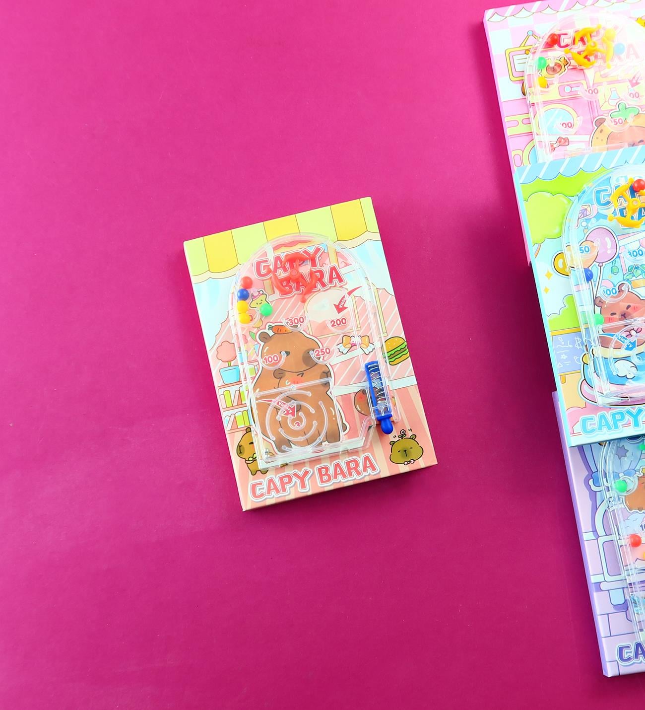 Capybara Temalı Mini Oyun Kapaklı DeftergiftmodaBM-2172