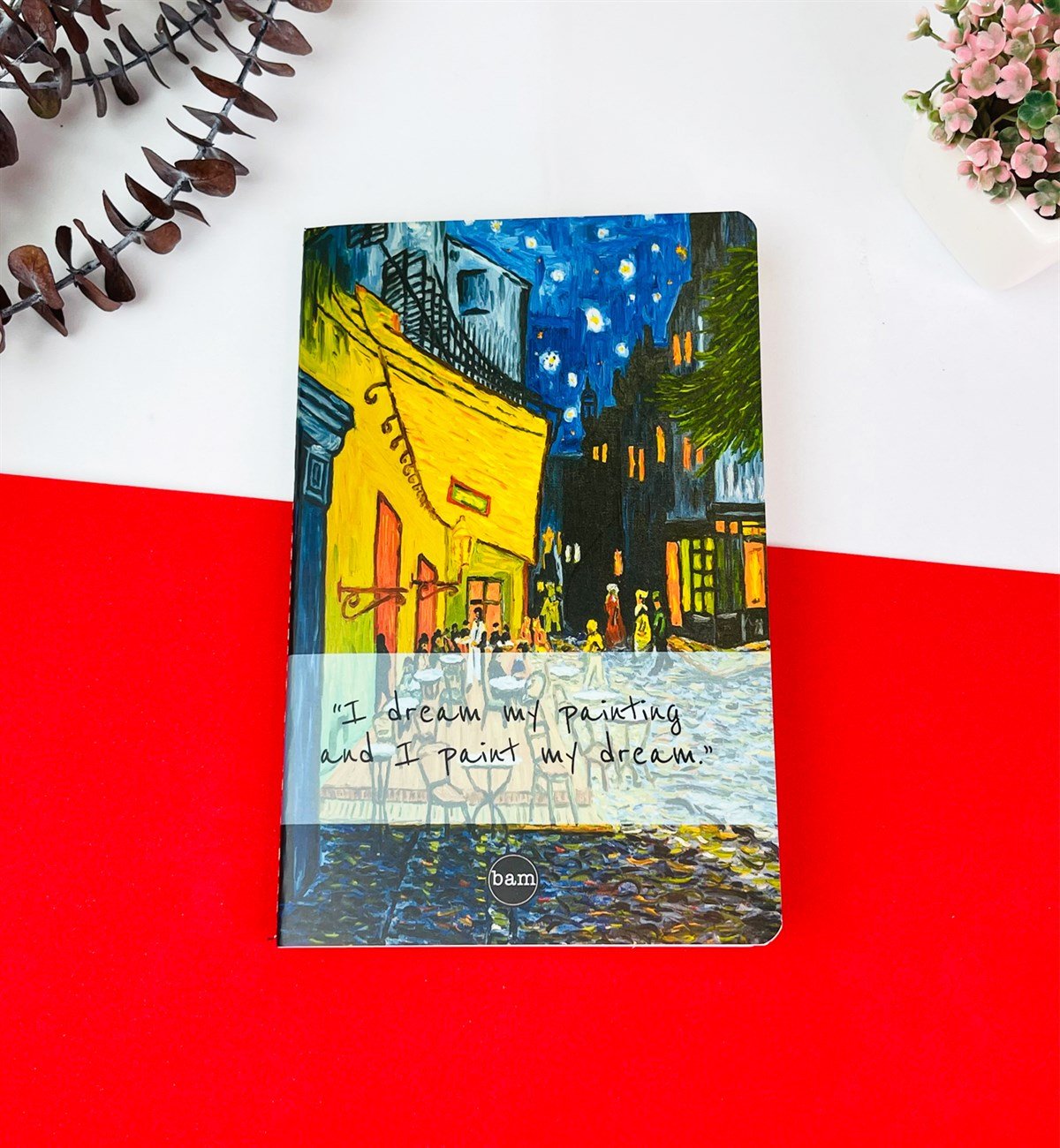 Van Gogh Serisi 4'lü Dikişli Defter SetigiftmodaGmd100205