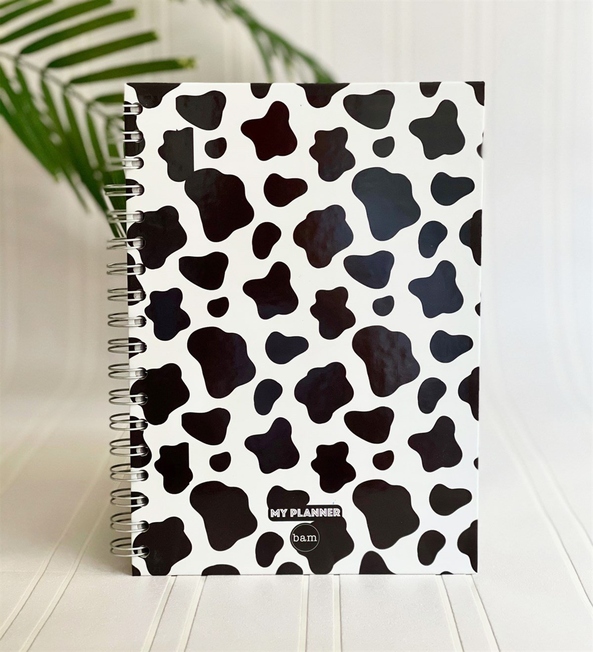 İnek Tasarımlı Spiralli DefterGiftmodaGmd100101