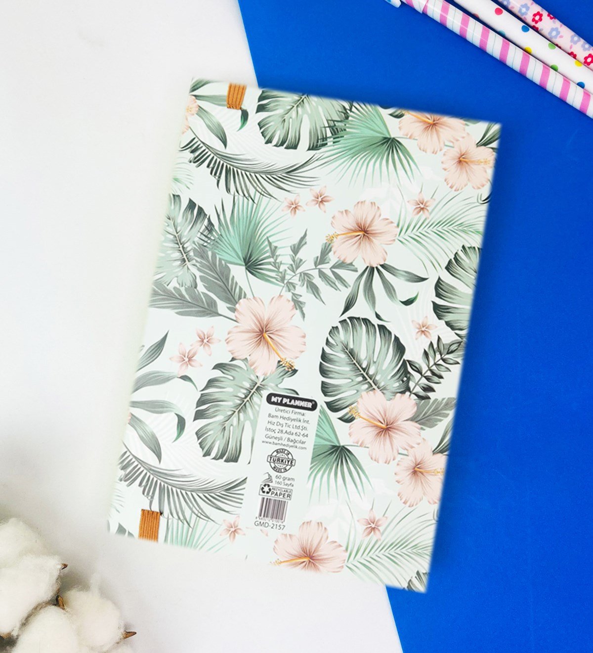 Life Love Tasarımlı Lastikli DeftergiftmodaGmd100357