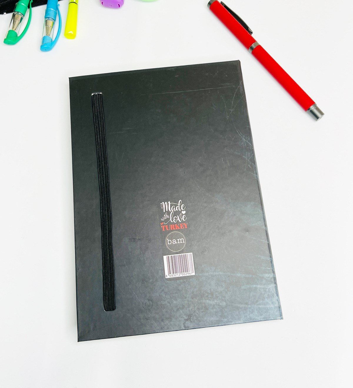 Naruto Uchiha Itachi Sharingan Tasarımlı Lastikli DeftergiftmodaGmd100155