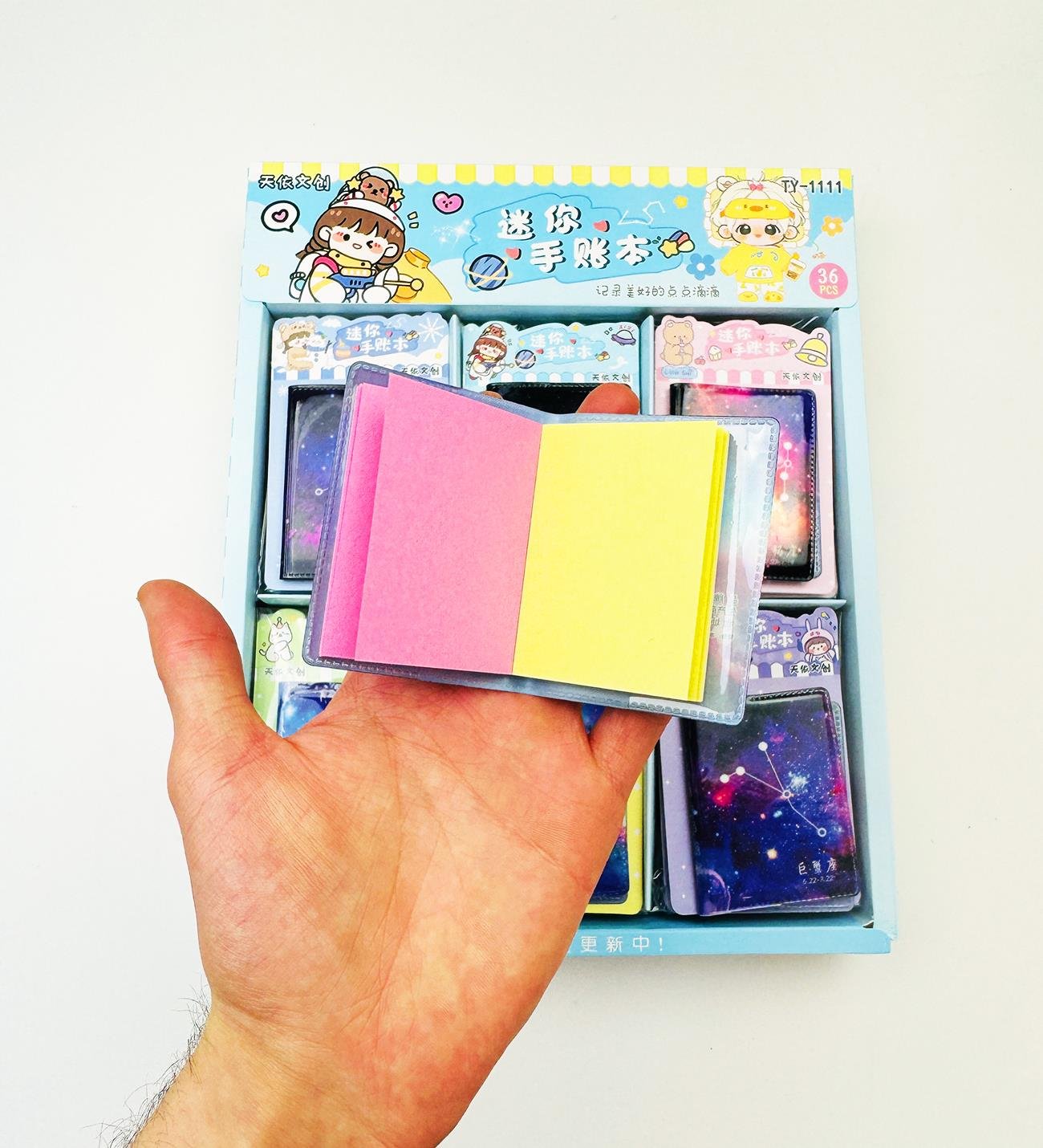 3'lü Mini Space Cep DefterigiftmodaBM-1029-1