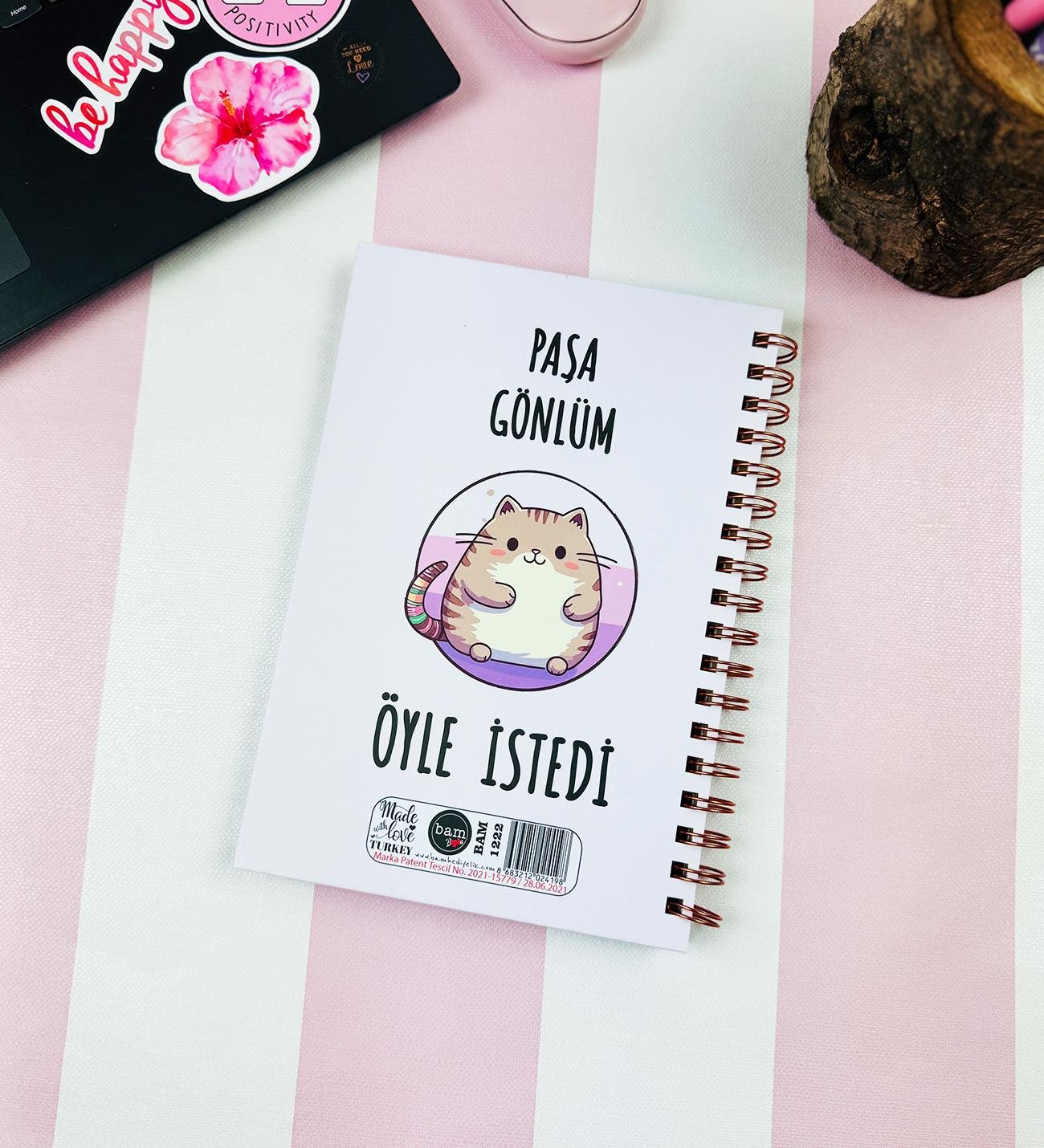 Paşa Gönlüm Öyle İstedi Tasarımlı Konuşan AjandagiftmodaBAM-1222	