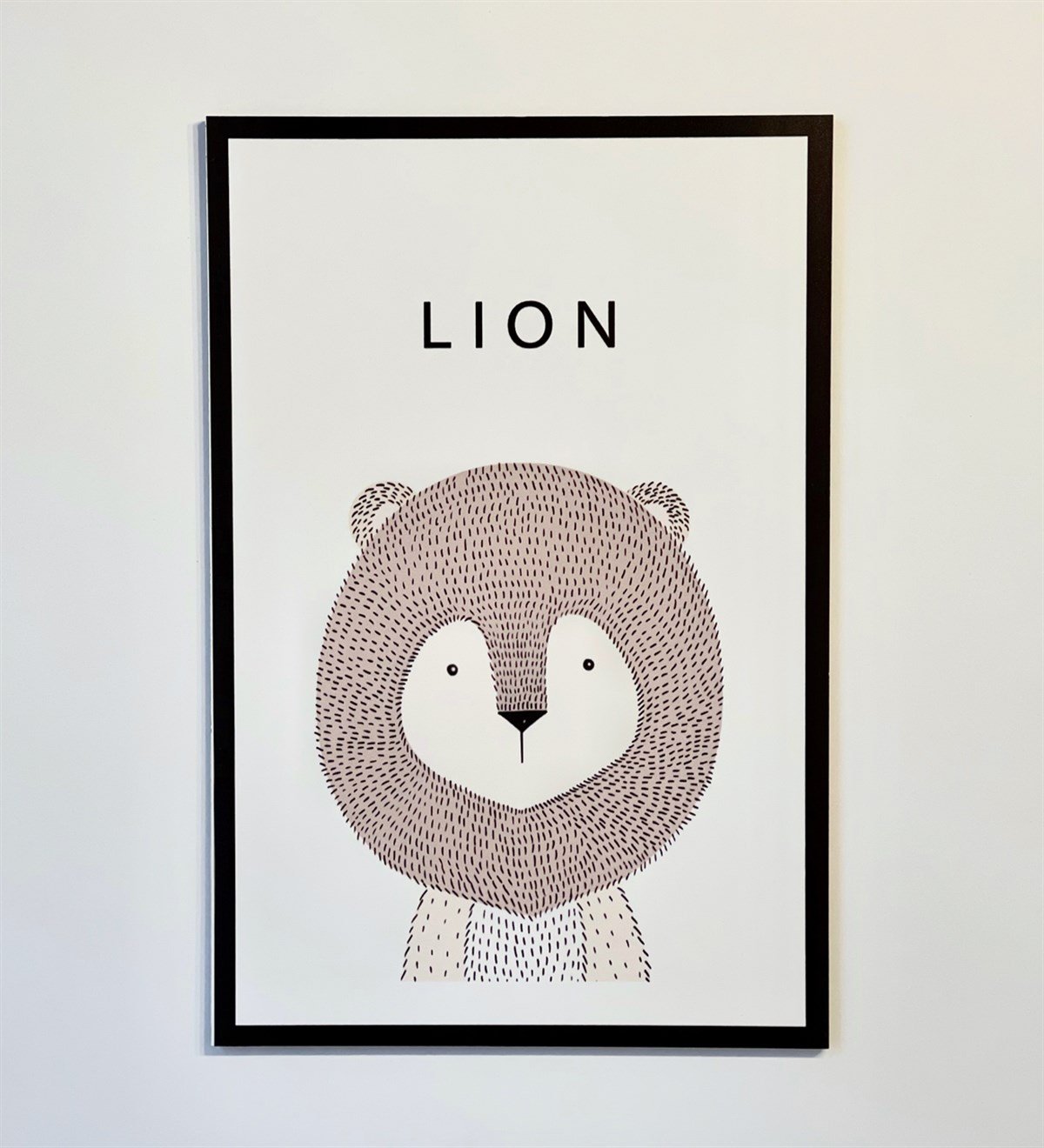 Aslan Zürafa Ayı Tasarımlı Çocuk Odası Duvar Panosu 3'lü SetgiftmodaGM-P-17