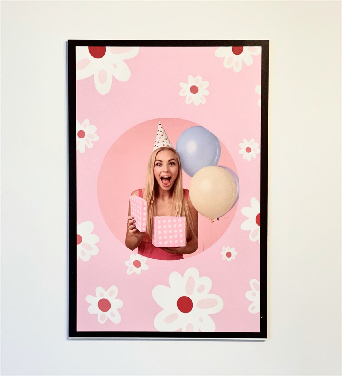 Kişiye Özel Nice Mutlu Yıllara Tasarımlı Duvar Panosu 3'lü SetgiftmodaGM-P-18