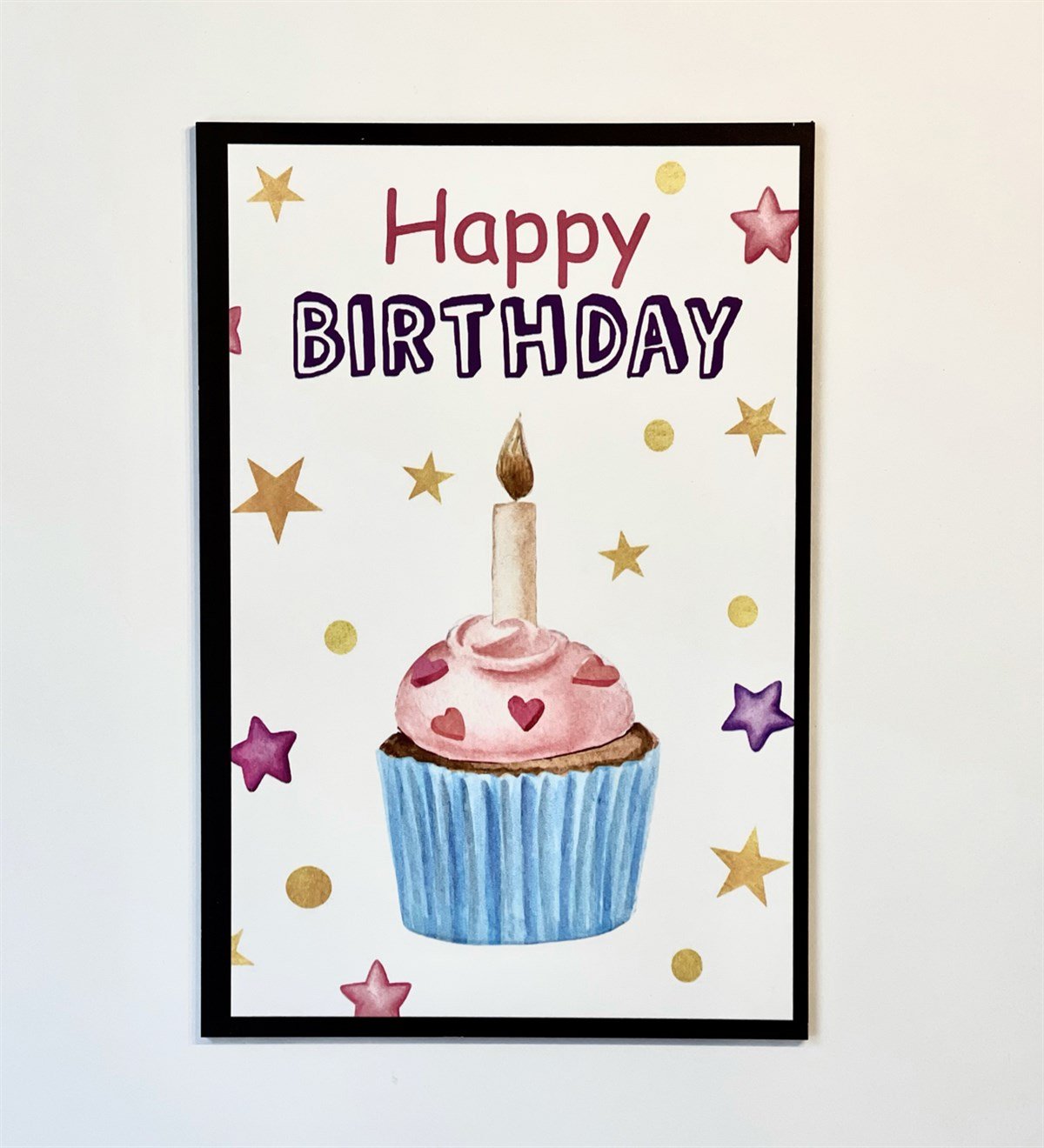 Kişiye Özel Mutlu Yıllar Tasarımlı Duvar Panosu 3'lü SetgiftmodaGM-P-24