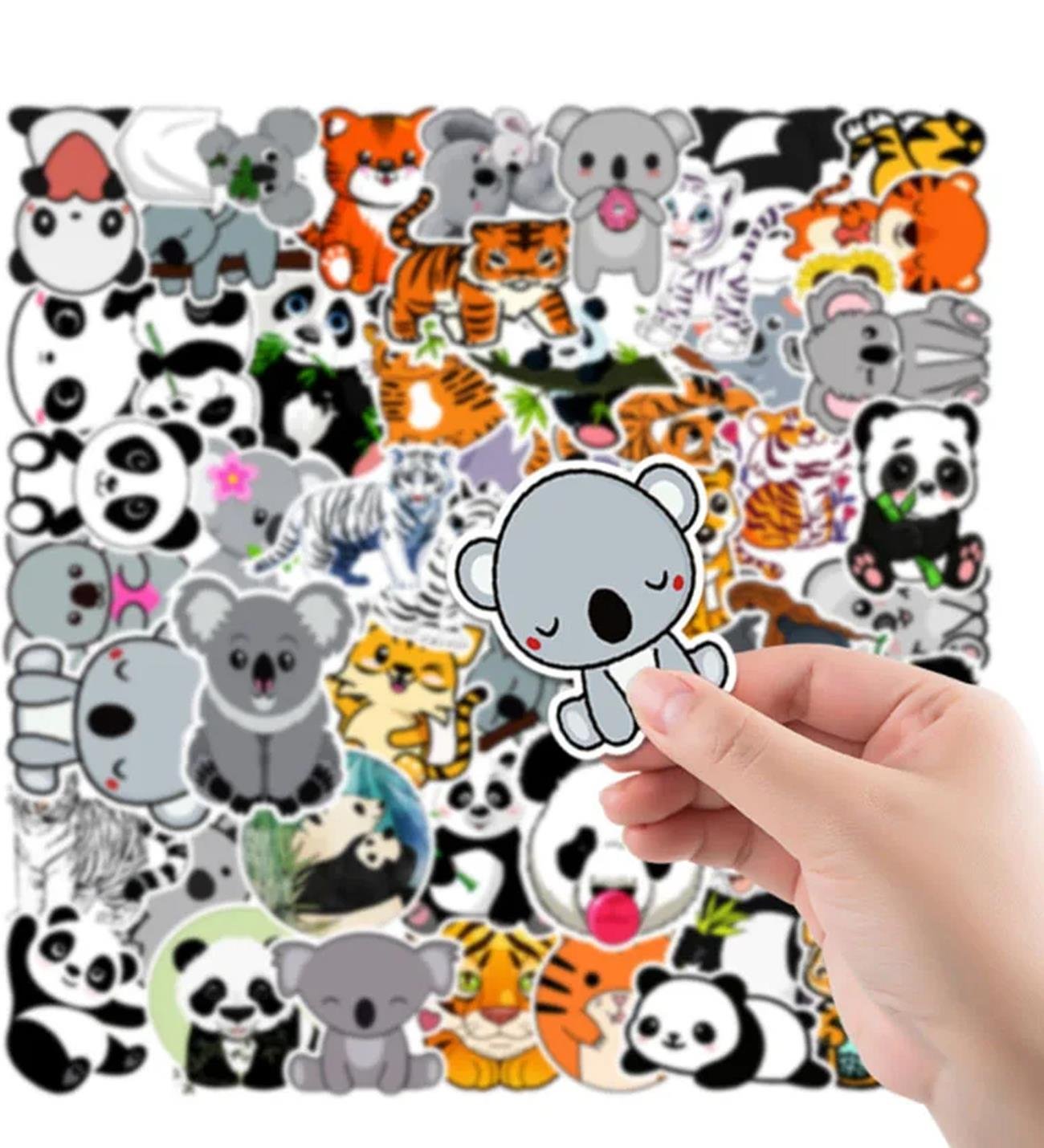 25'li Su Geçirmez Opak Sticker Seri : 20giftmodaBM-1022-19