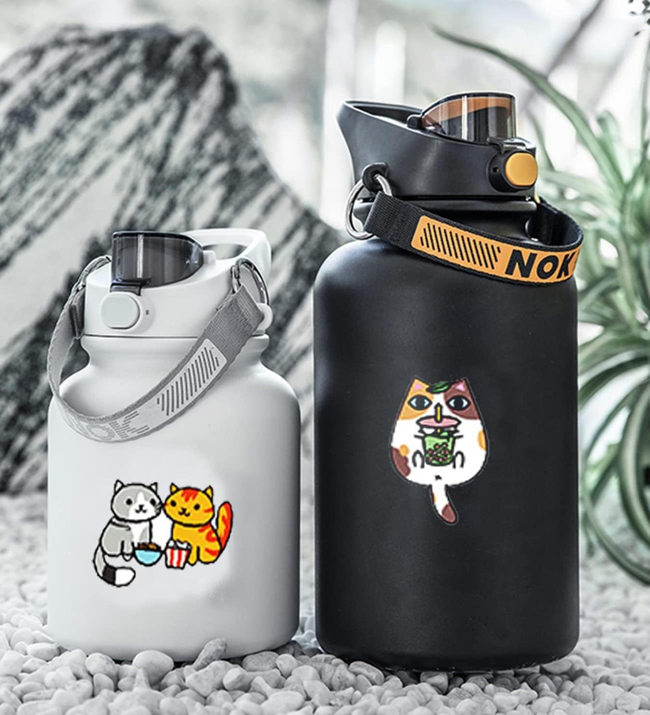 25'li Su Geçirmez Opak Sticker Seri : 3giftmodaBM-1022-2