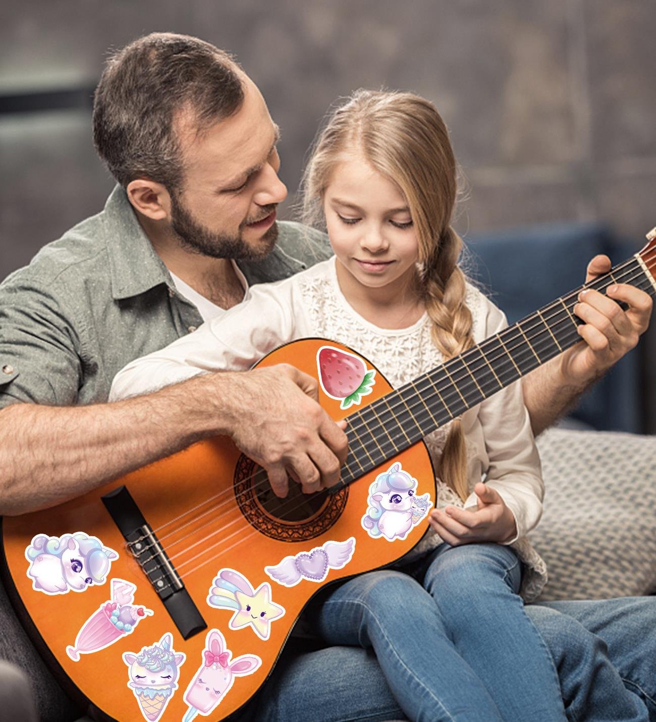 25'li Su Geçirmez Opak Sticker Seri : 21giftmodaBM-1022-20