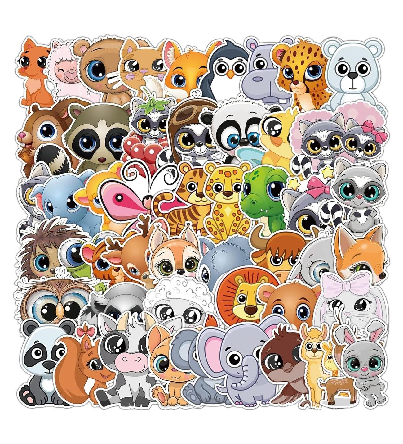 25'li Su Geçirmez Opak Sticker Seri : 14giftmodaBM-1022-13