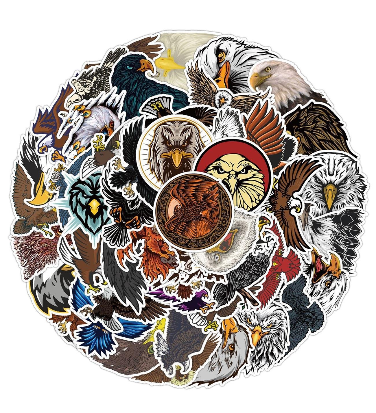 25'li Su Geçirmez Opak Sticker Seri : 12giftmodaBM-1022-11