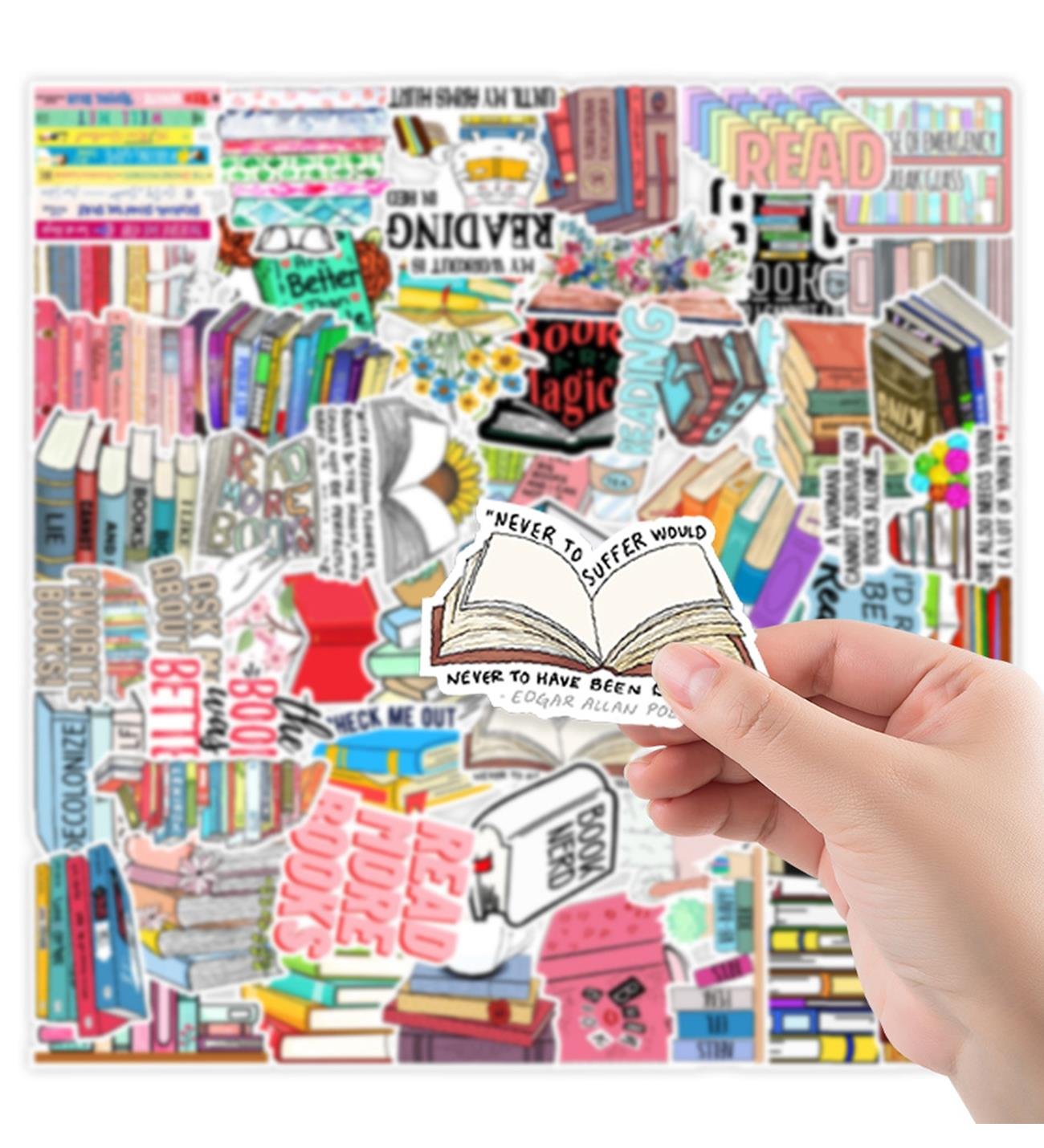 25'li Su Geçirmez Opak Sticker Seri : 6giftmodaBM-1022-5