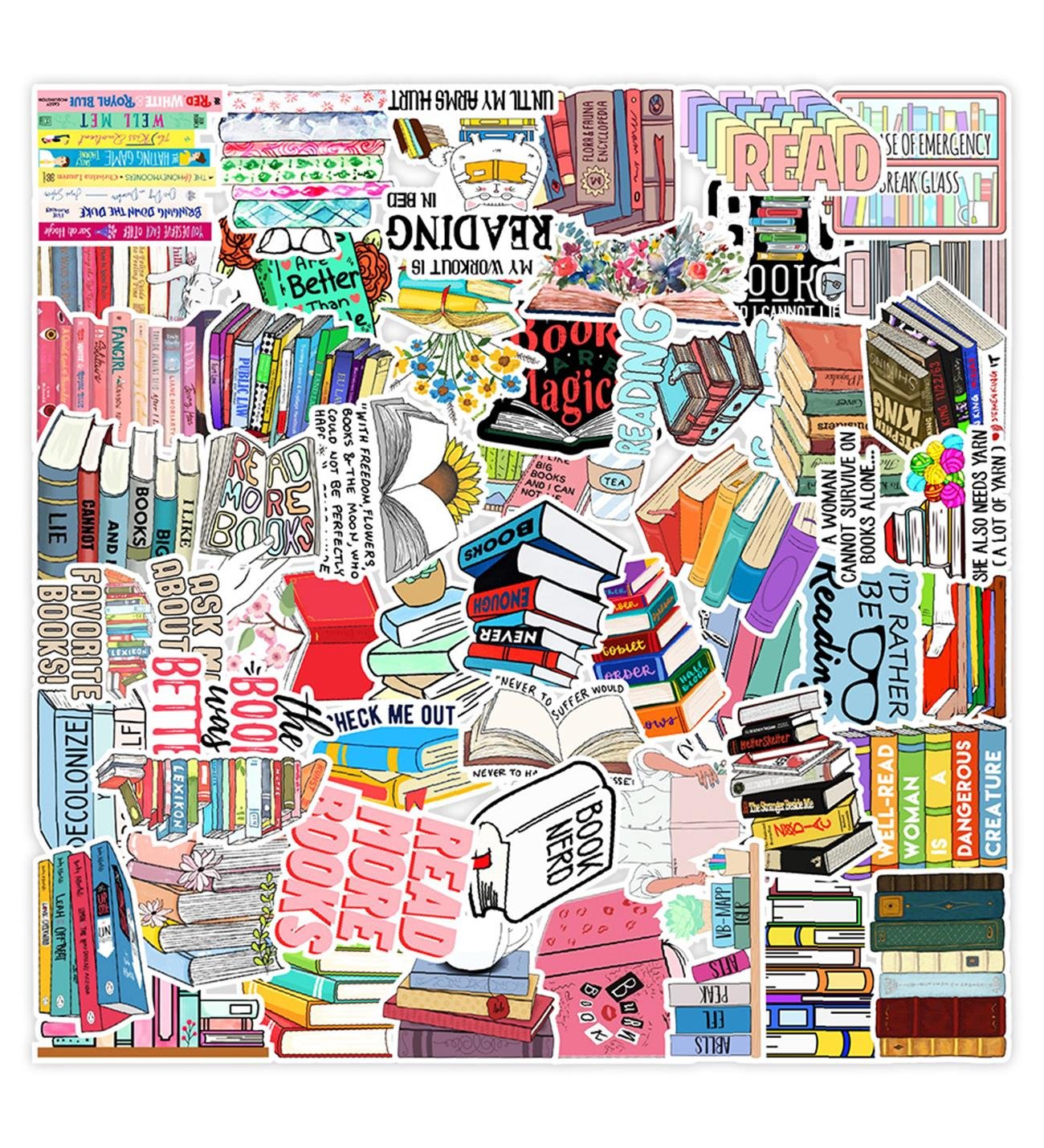 25'li Su Geçirmez Opak Sticker Seri : 6giftmodaBM-1022-5