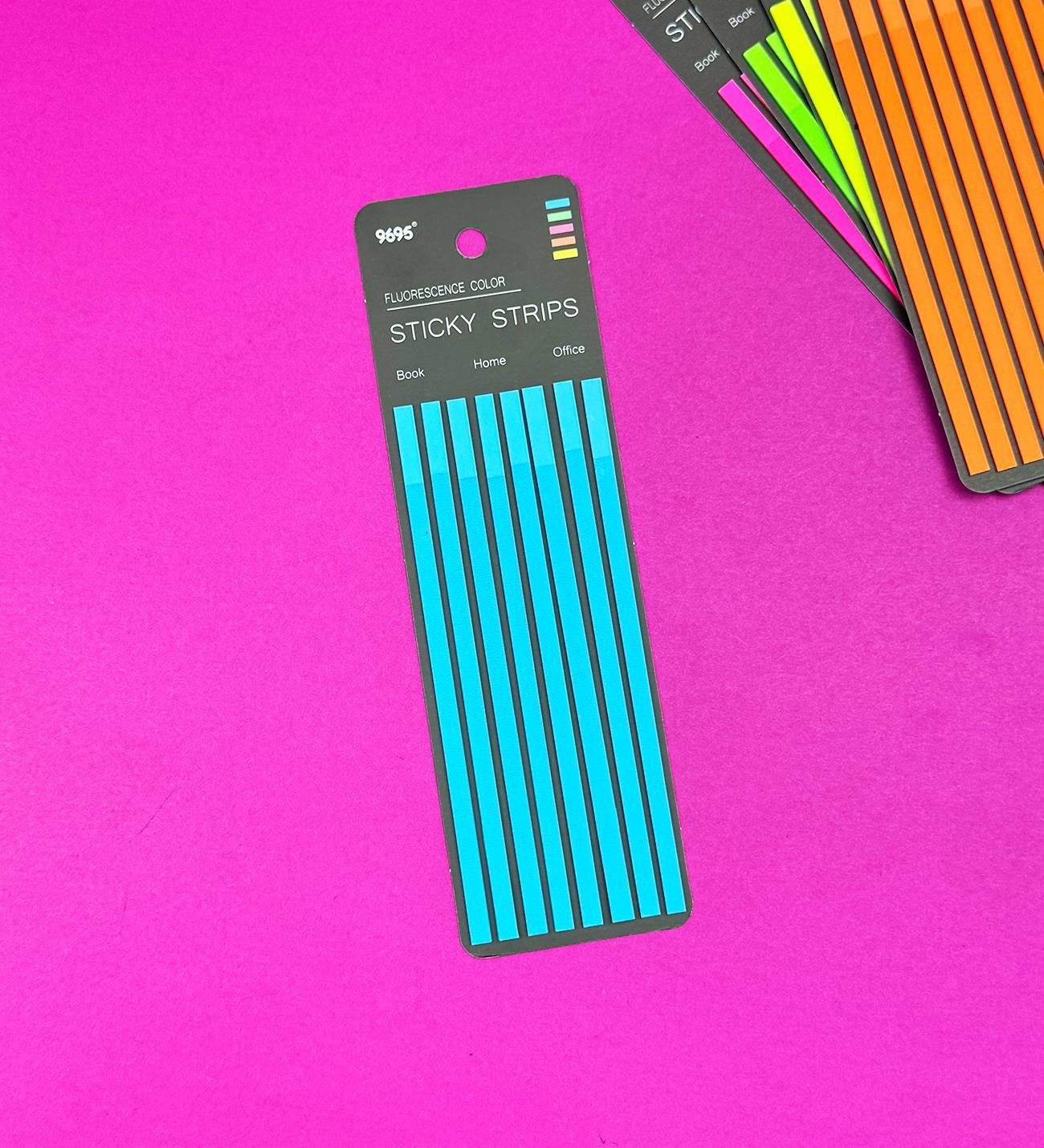 Ince Uzun Şerit Renkli Postit Kitap Ayracı Ayraç Post-itgiftmodaBM-1264