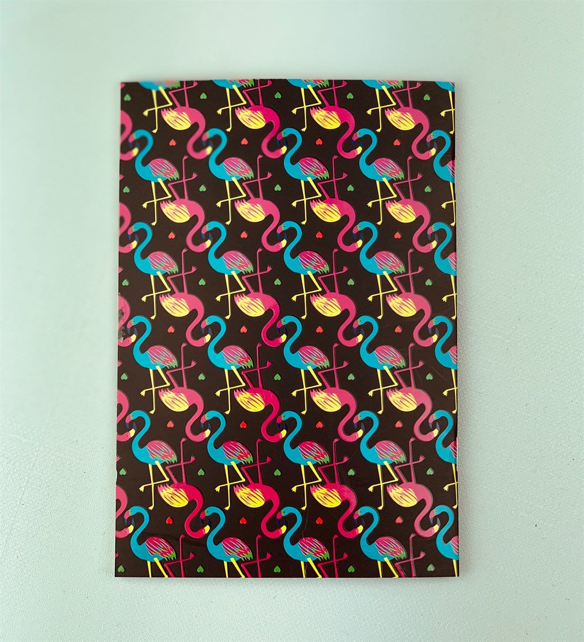 Flamingo Tasarımlı Lak DefterGiftmodaFlamingo-Lak-Defter