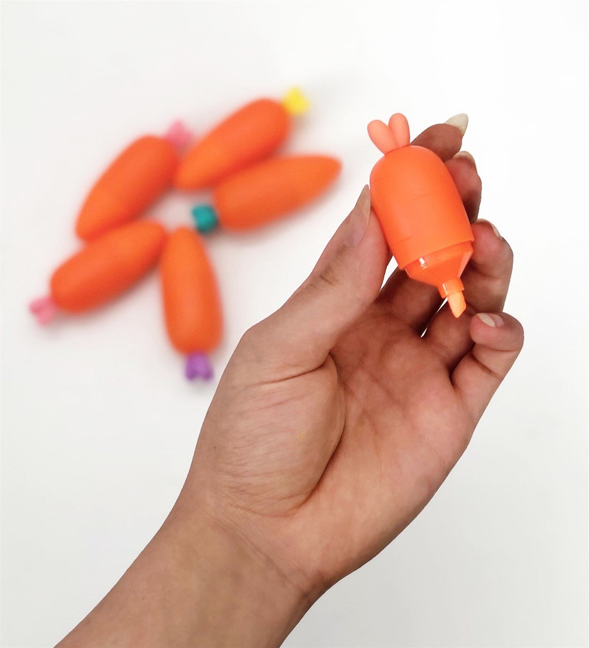 Fosforlu Keçeli Havuç Kalem Seti 6'lıGiftmodaGm-4014