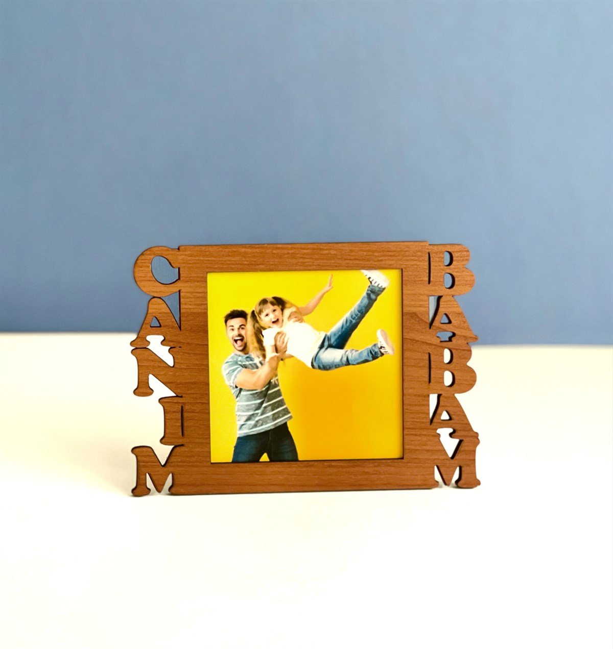 Kişiye Özel Fotoğraflı Canım Babam Mdf Çerçeve Ahşapgiftmoda Gmfc100094