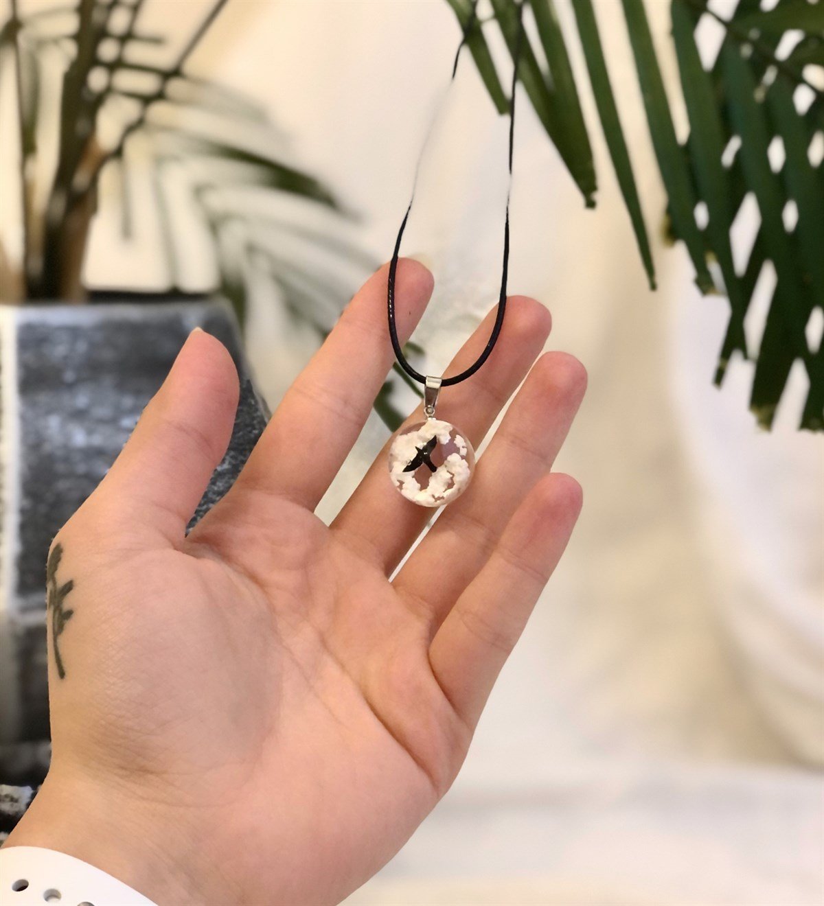 Gece Parlayan Bulut Kolye GiftmodaGmky100013