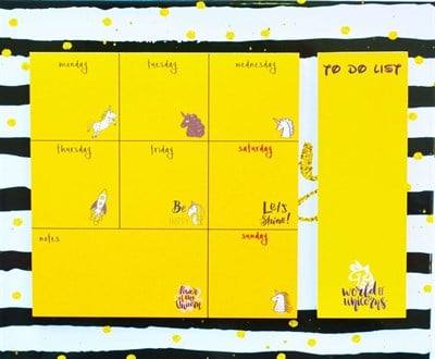 Happy Plan Masaüstü Haftalık Planlayıcı HP04