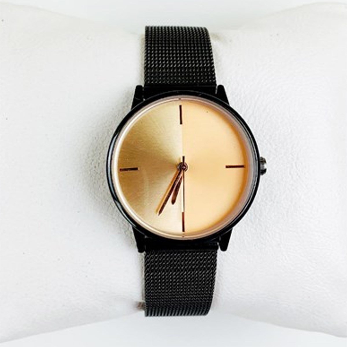 Hasır Antrasit Kordon Tasarım Kadın SaatiMarkasızGM1049